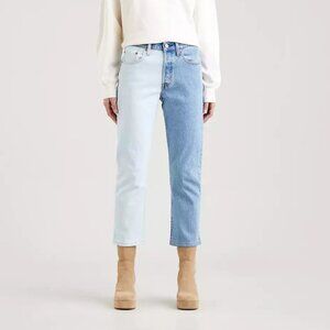 Levi's 501® Original Cropped Women's Jeans - Of Two Minds - 28W 26L
